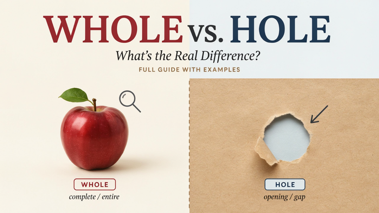 Whole vs. Hole: What’s the Real Difference? (Full Guide with Examples)?